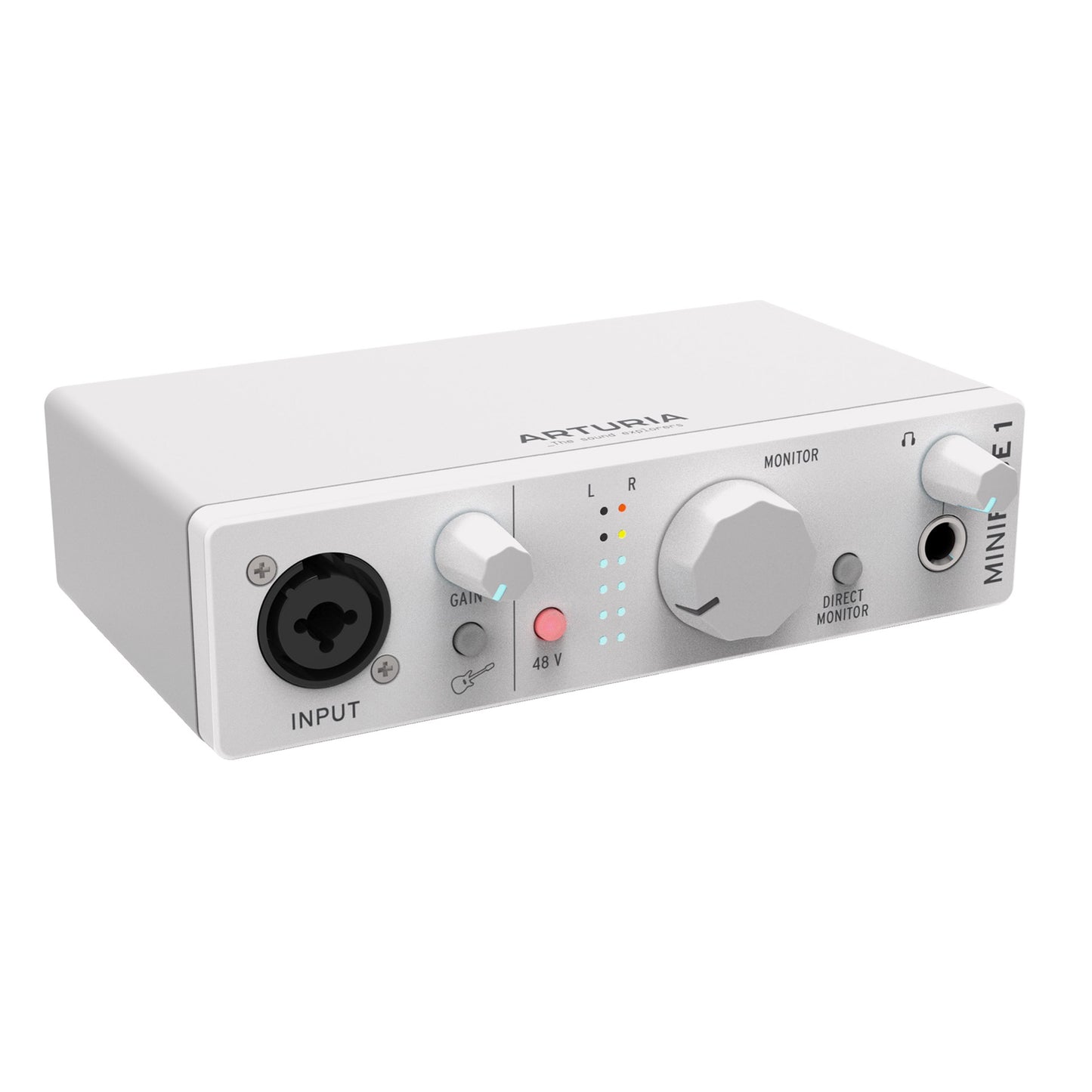 Arturia MiniFuse 1 USB-C Audio Interface - White