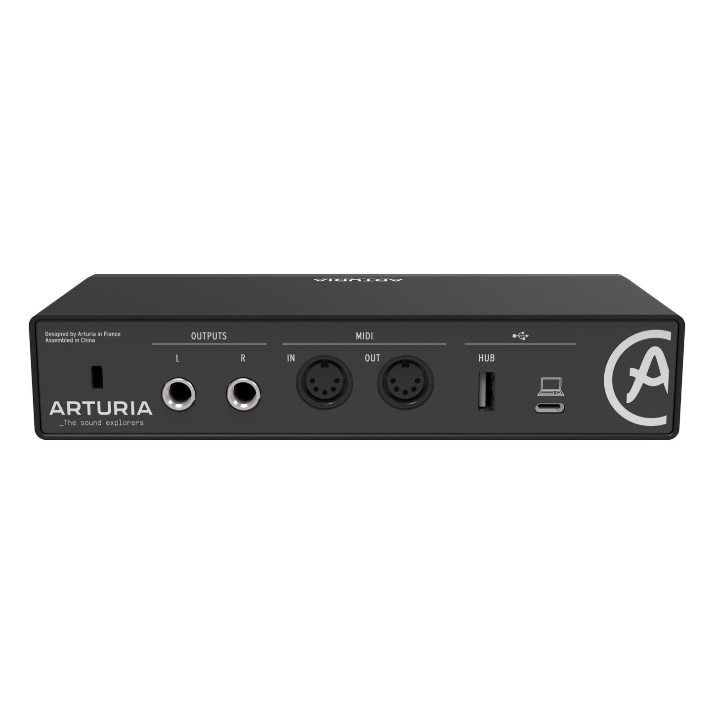 Arturia MiniFuse 2 USB-C Audio Interface - Black