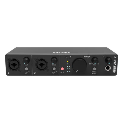 Arturia MiniFuse 2 USB-C Audio Interface - Black