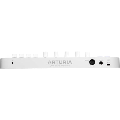 Arturia MiniLab 3 Compact MIDI Keyboard and Pad Controller - Alpine White