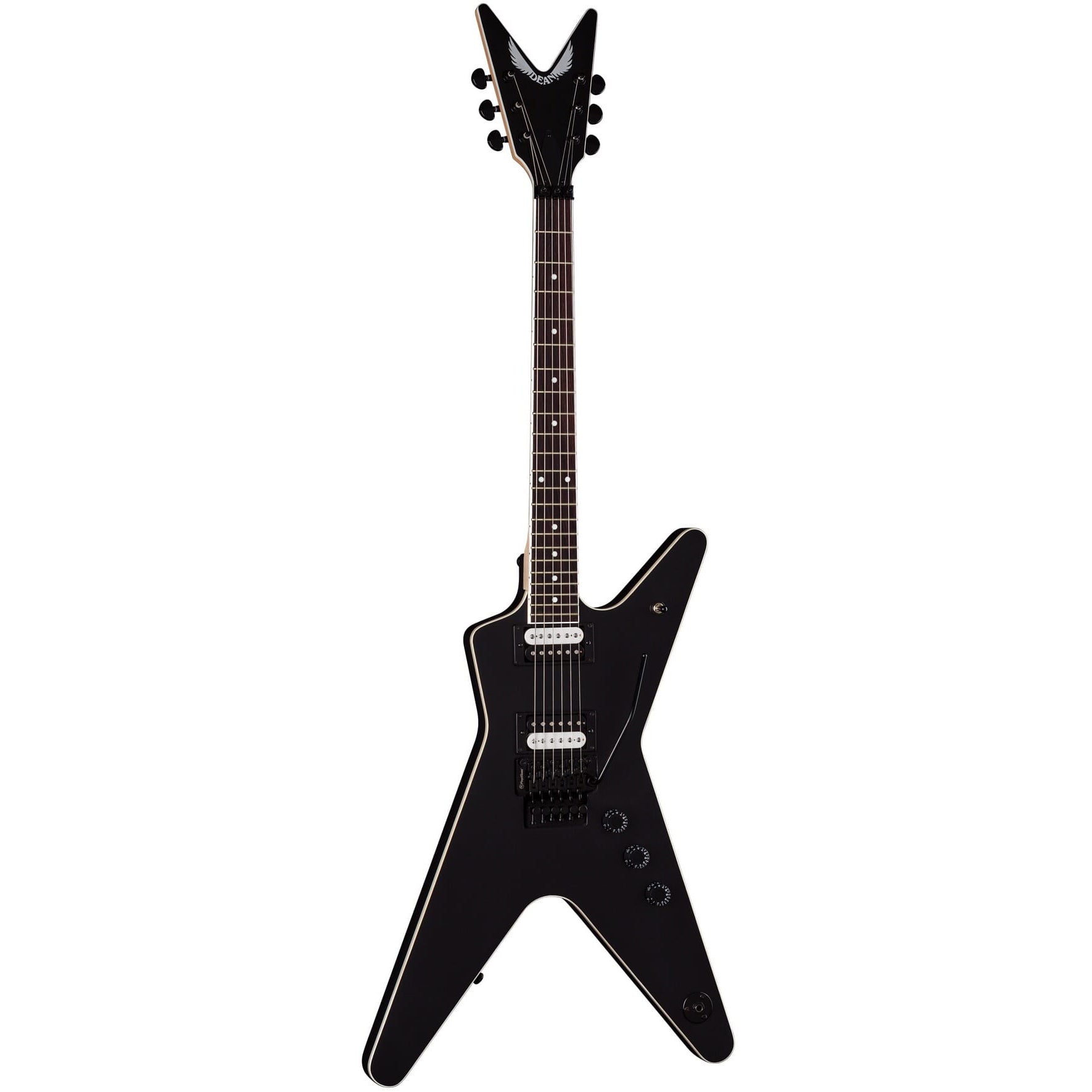 Dean Guitars ML X Floyd Electric Guitar in Black Satin – Alto Music