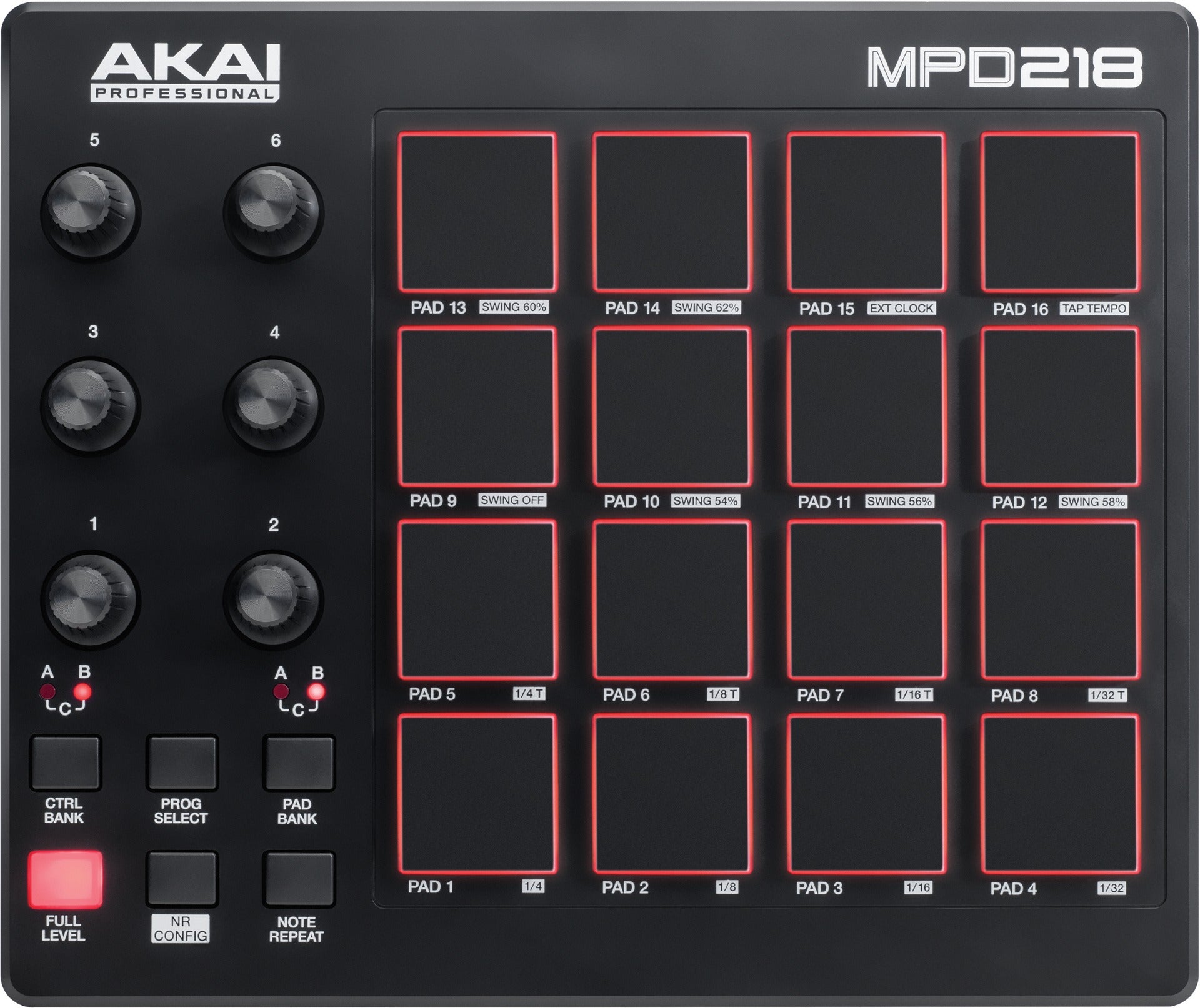 Akai MPD218 USB MIDI Controller – Alto Music