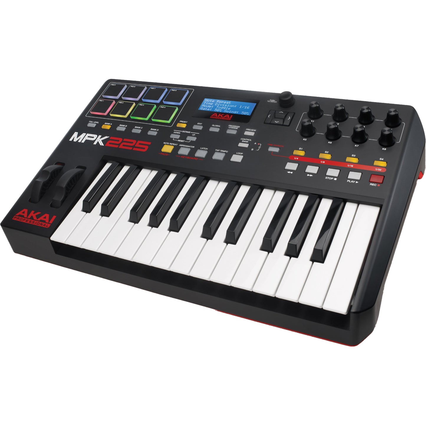 Akai Professional MPK225 25 Semi Weighted Keys MIDI Controller Keyboard