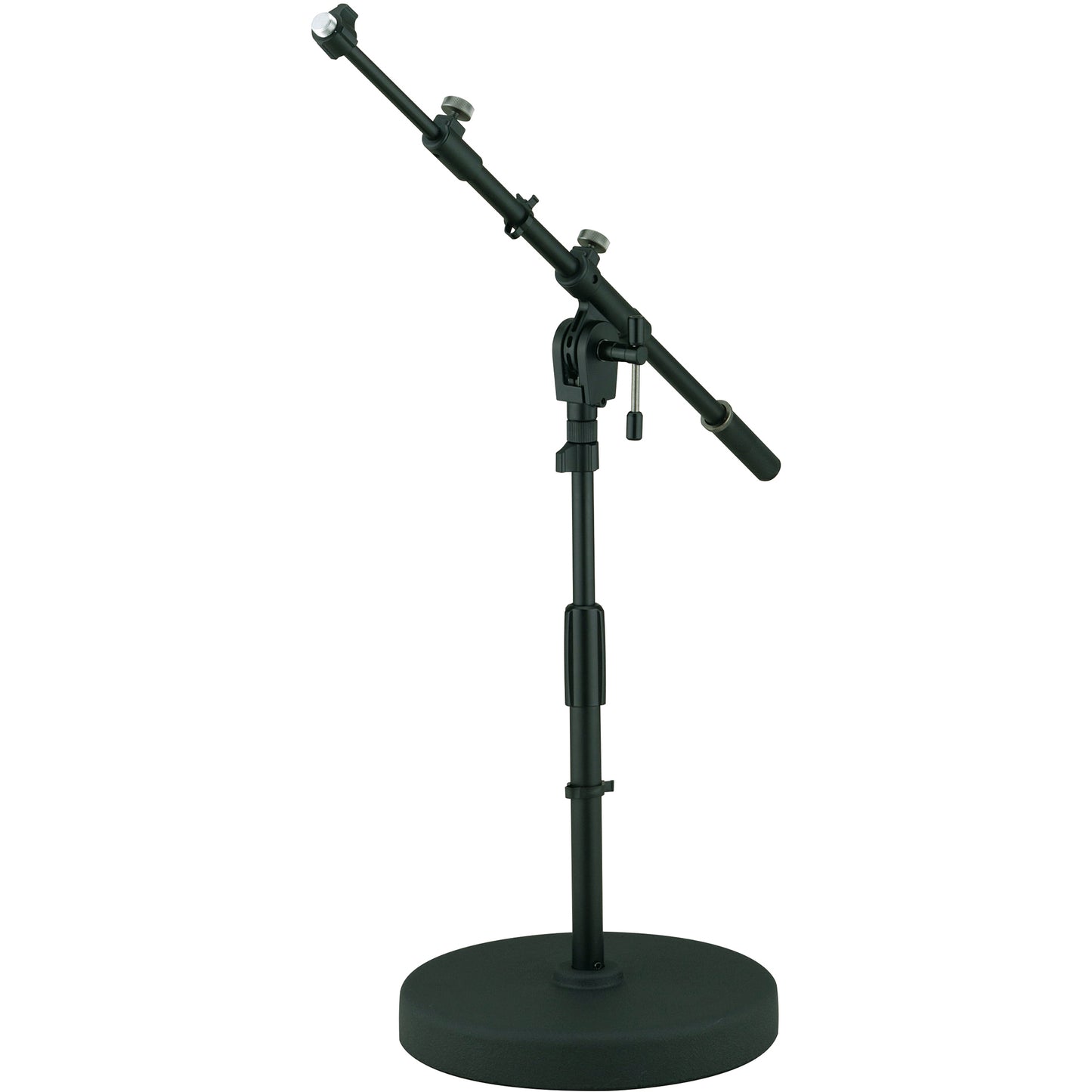 Tama Iron Works Tour Round Base Low-Profile Telescoping Boom Stand Black