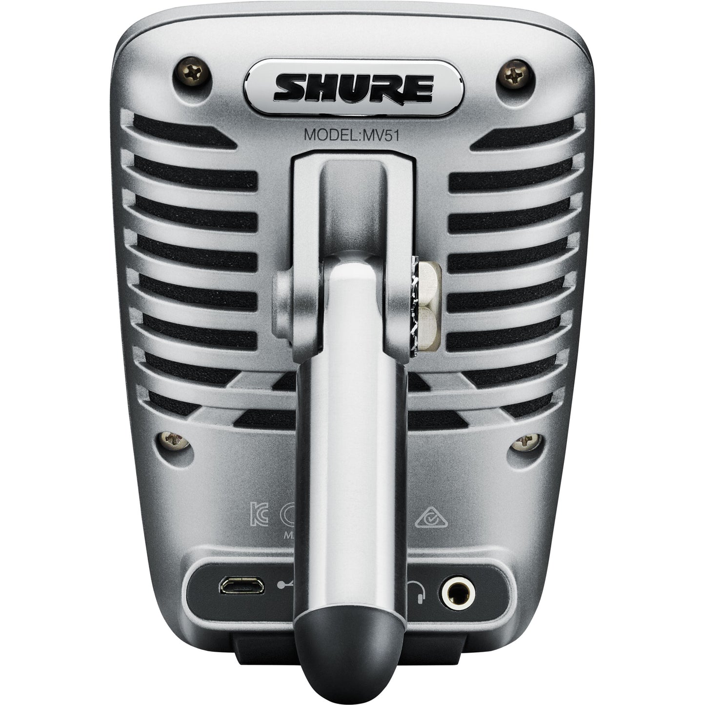 Shure MV51 Digital Large-Diaphragm Condenser Microphone + USB & Lightning Cable