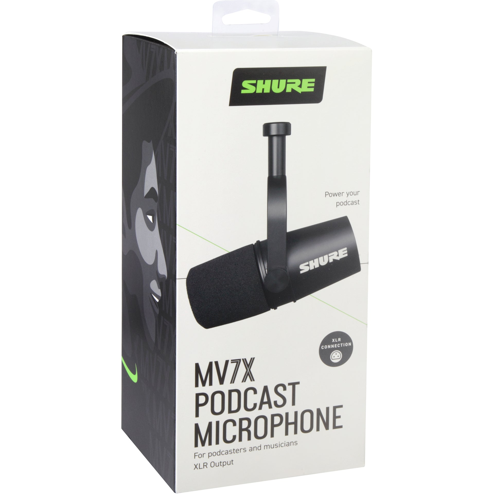 Shure MV7X Dynamic Podcast Microphone - Black – Alto Music