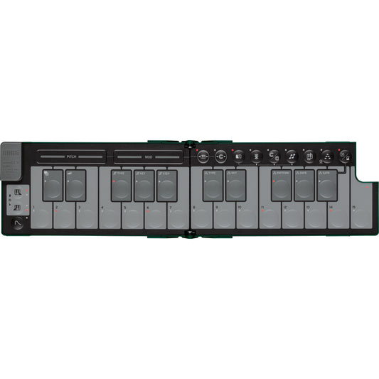 Korg Nanokey Fold Foldable MIDI Keyboard - Alpine Green