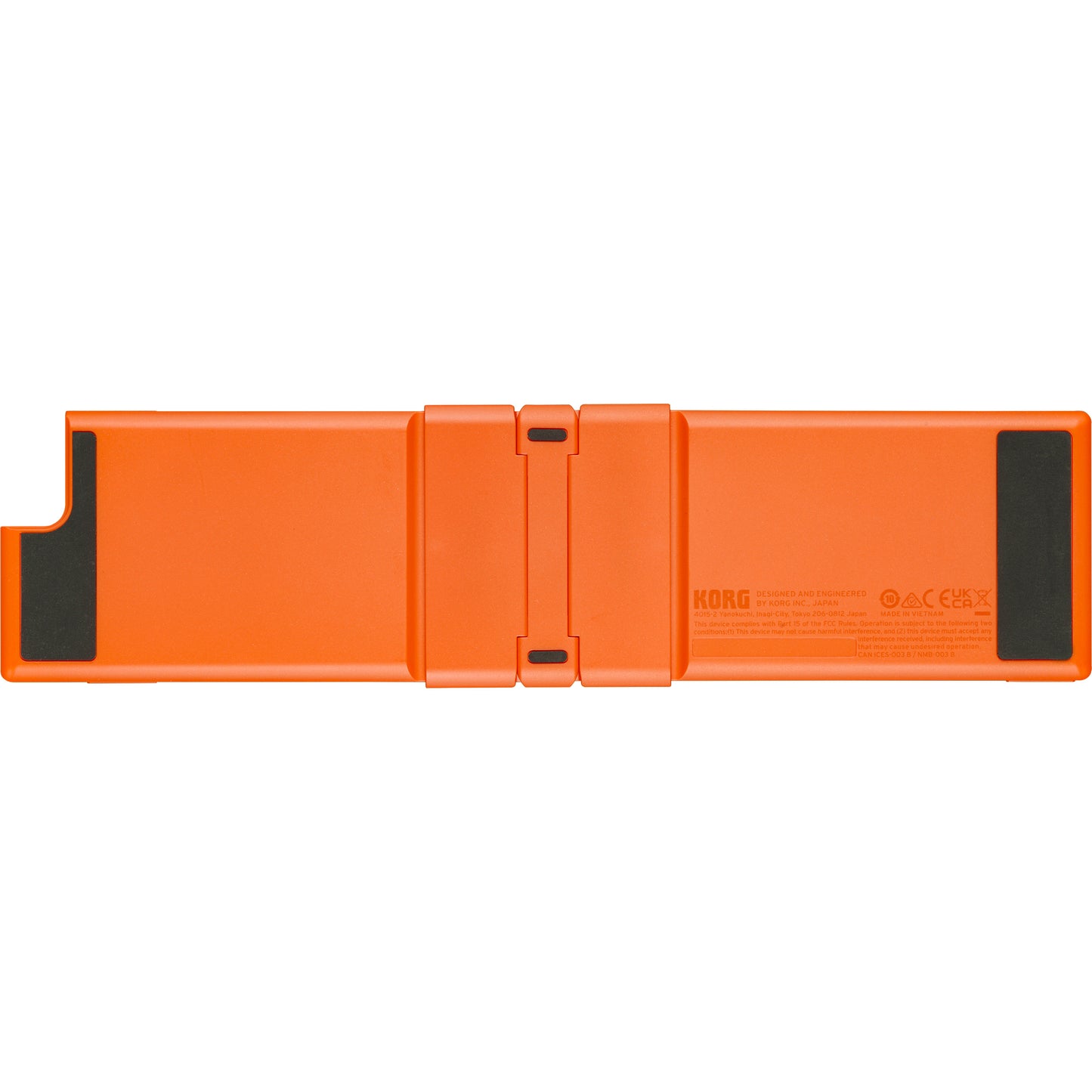 Korg Nanokey Fold Foldable MIDI Keyboard - Lava Orange