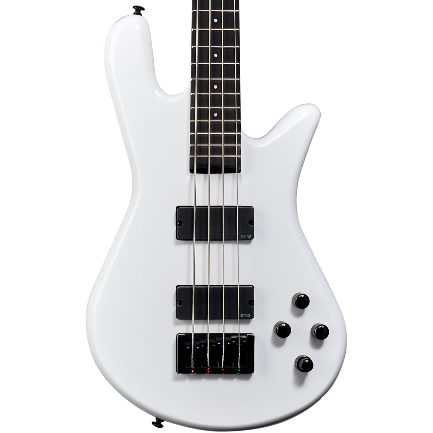 Spector HP NS Ethos 4 String Bass Guitar - White Sparkle Gloss