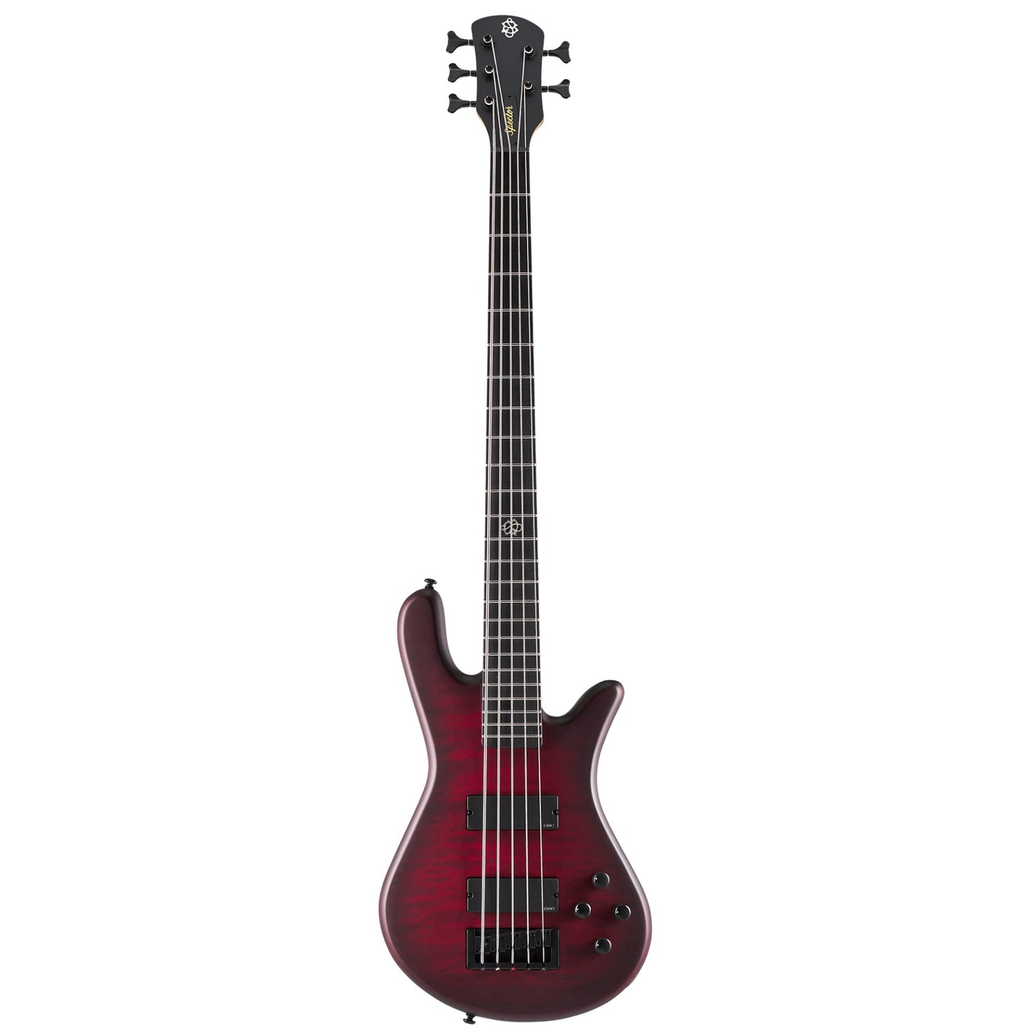 Spector NS Pulse 5 5 String Electric Bass in Black Cherry Matte