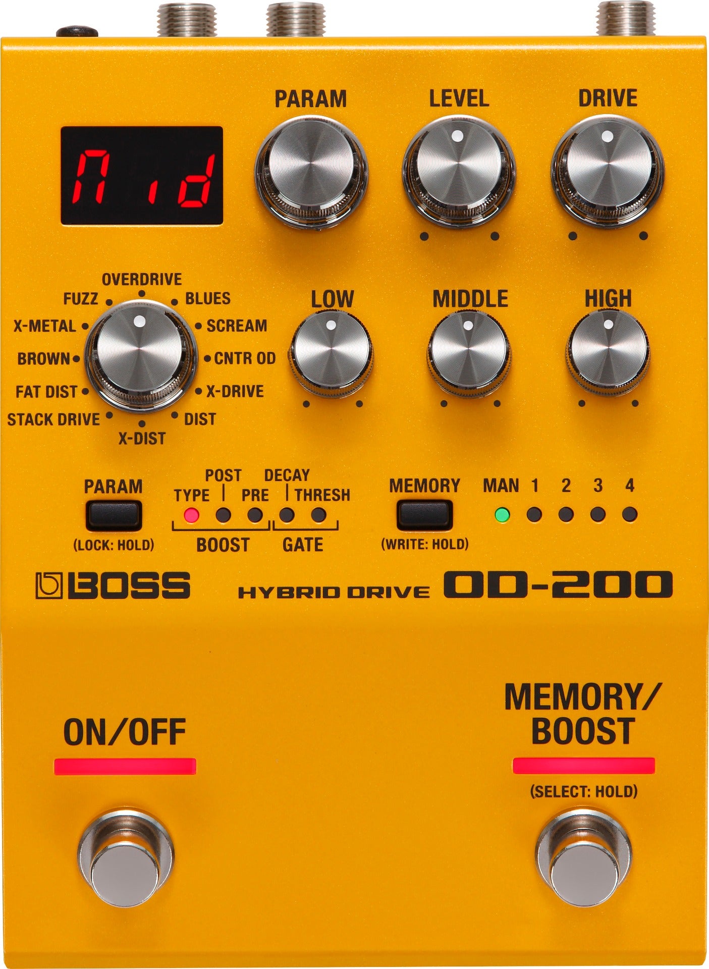 Boss OD-200 Hybrid Drive Effects Pedal