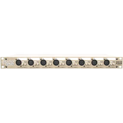 Radial OX8R-Channel Mic Splitter and with Radial Transformers