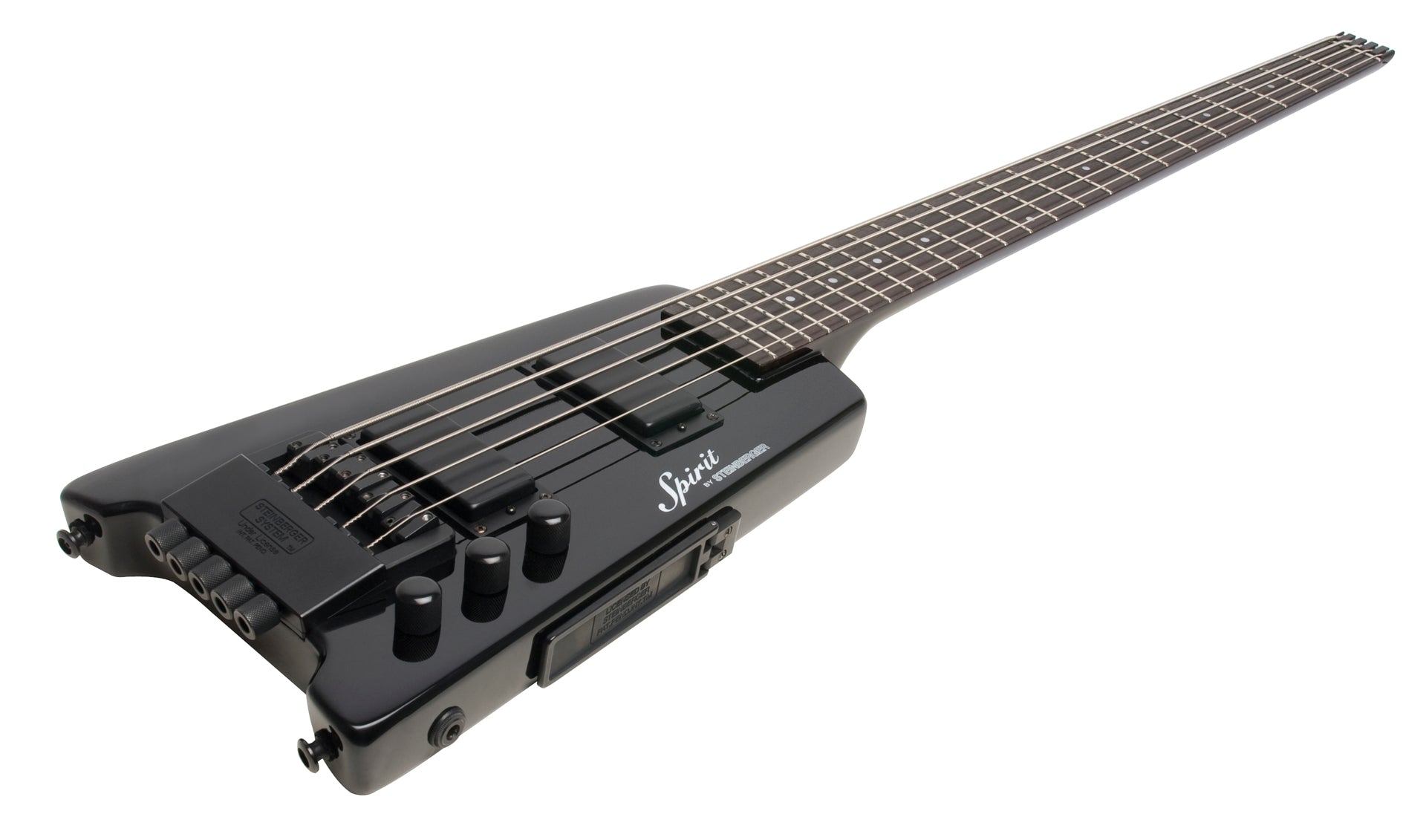 Steinberger Spirit XT-25 Standard 5-String Bass - Black (Including