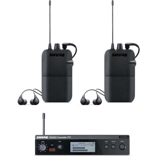 Shure PSM300 Twin Pack - H20 Frequency