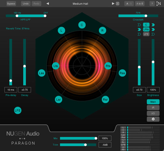 NuGen Audio Paragon - Immersive Reverb