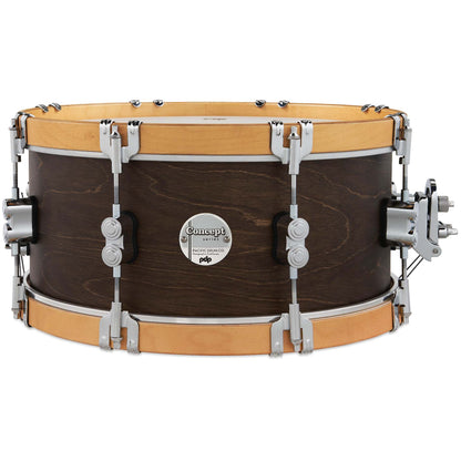 Pacific Drums & Percussion Concept Classic 6.5x14 Snare - Walnut Satin