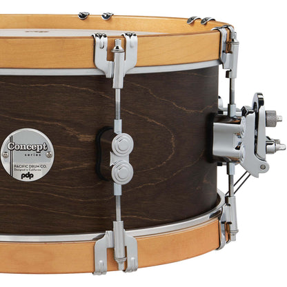 Pacific Drums & Percussion Concept Classic 6.5x14 Snare - Walnut Satin