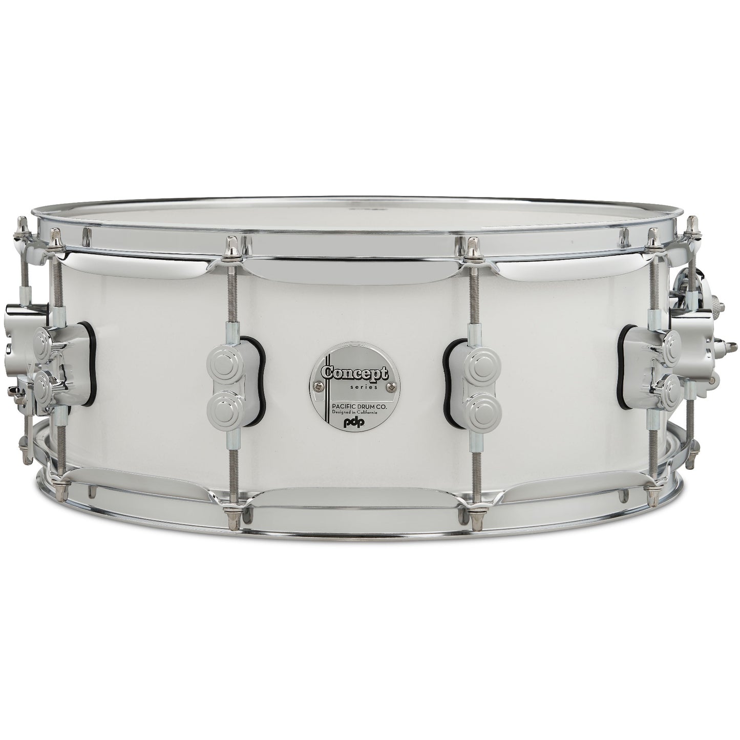 Pacific Drums & Percussion Concept Maple 5.5x14 Snare Drum - Pearlescent White