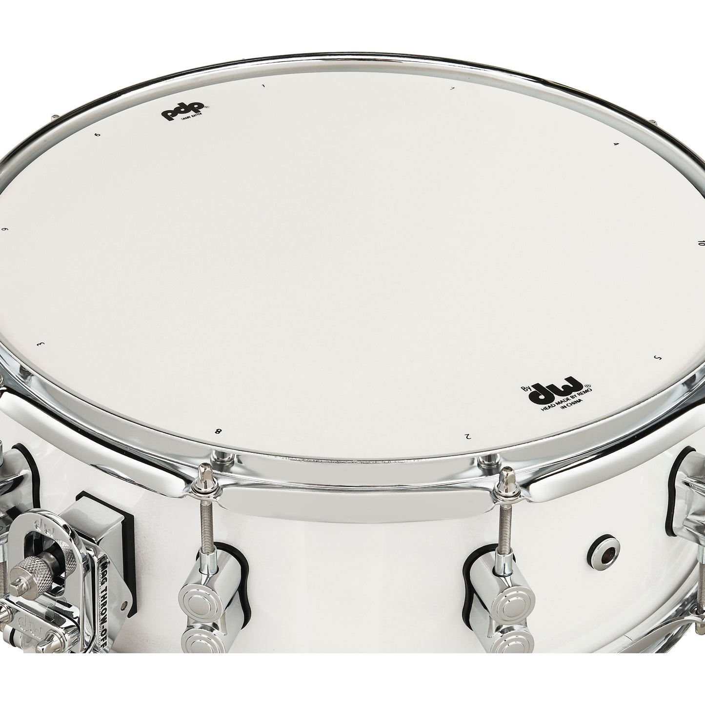 Pacific Drums & Percussion Concept Maple 5.5x14 Snare Drum - Pearlescent White