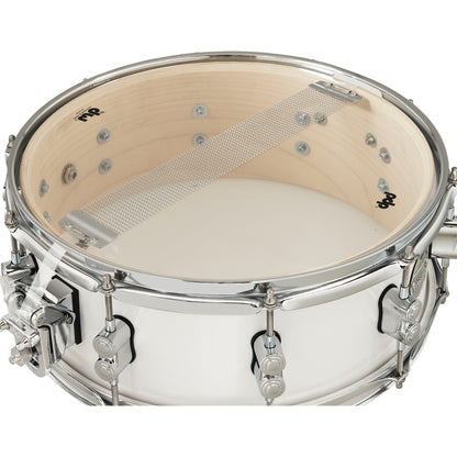 Pacific Drums & Percussion Concept Maple 5.5x14 Snare Drum - Pearlescent White