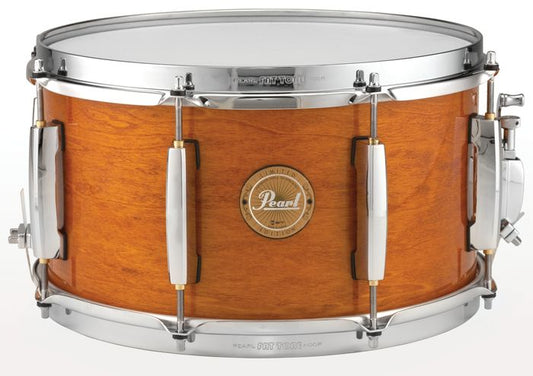 Pearl Limited Poplar/African Mahogany Power Piccolo Snare Drum Liquid Amber with Chrome Hardware 13x7 HPSL1370SC114