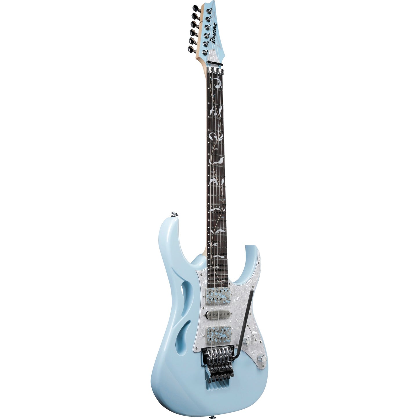 Ibanez PIA3761CBLP Steve Vai Signature Electric Guitar, Blue Powder