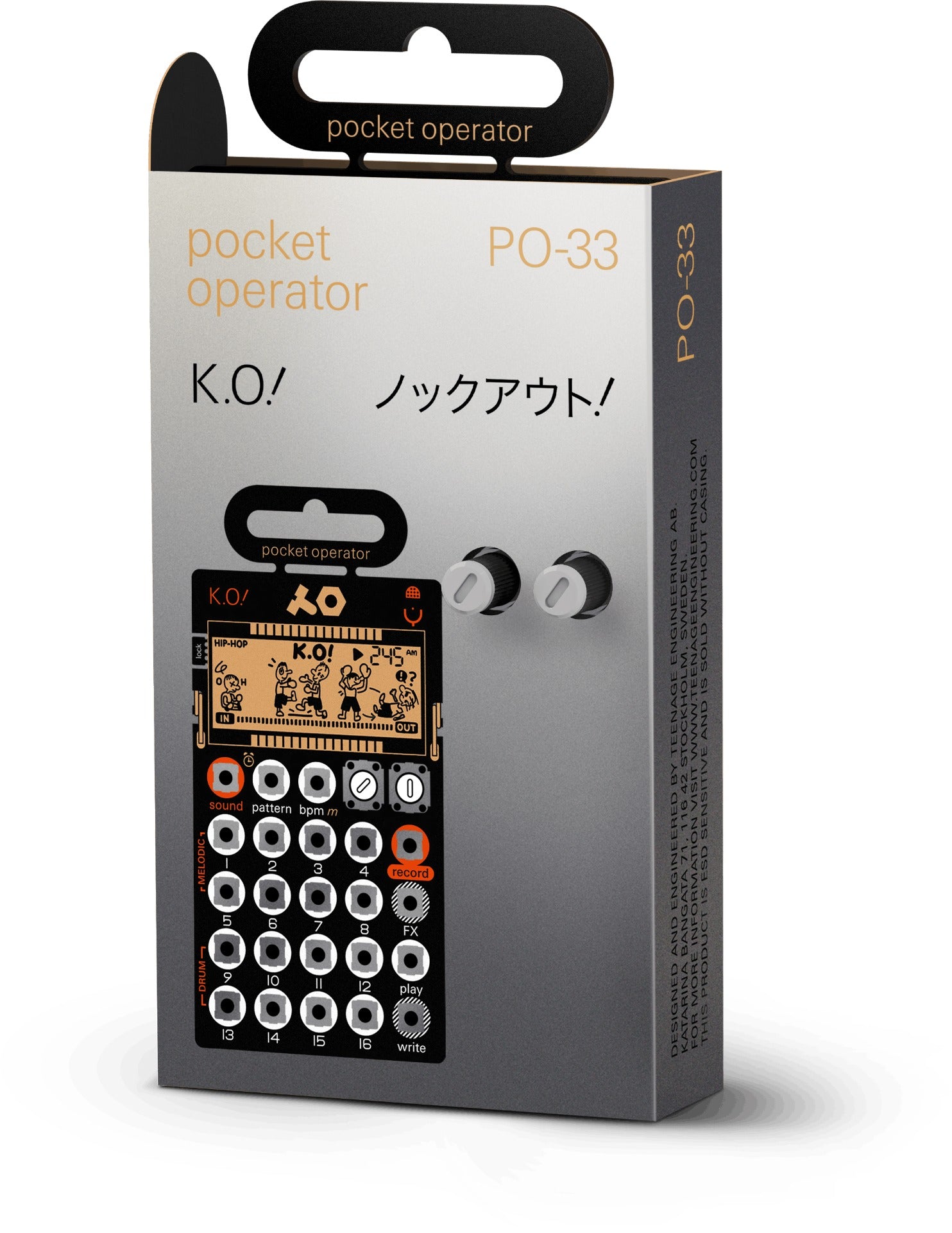 Teenage Engineering PO-33 KO Pocket Operator – Alto Music