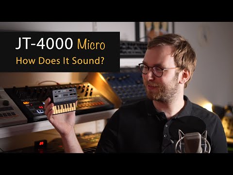 Behringer JT-4000 Micro Portable 4 Voice Hybrid Synthesizer – Alto 