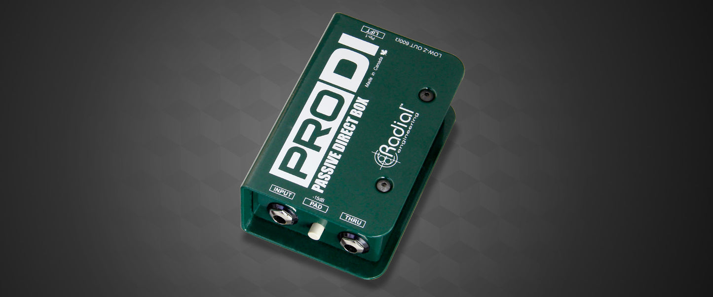 Radial Engineering ProDI Passive Direct Box