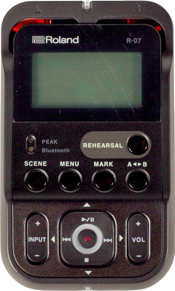 Roland R-07 Portable Audio Recorder (Black) – Alto Music