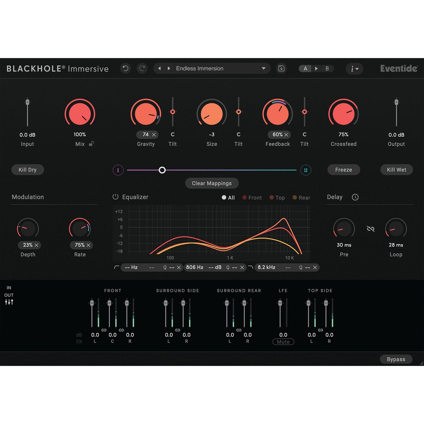 Eventide Blackhole Immersive Reverb Plug-in