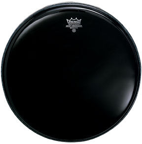 Remo Ebony Medium Weight 16 Black Batter Drumhead