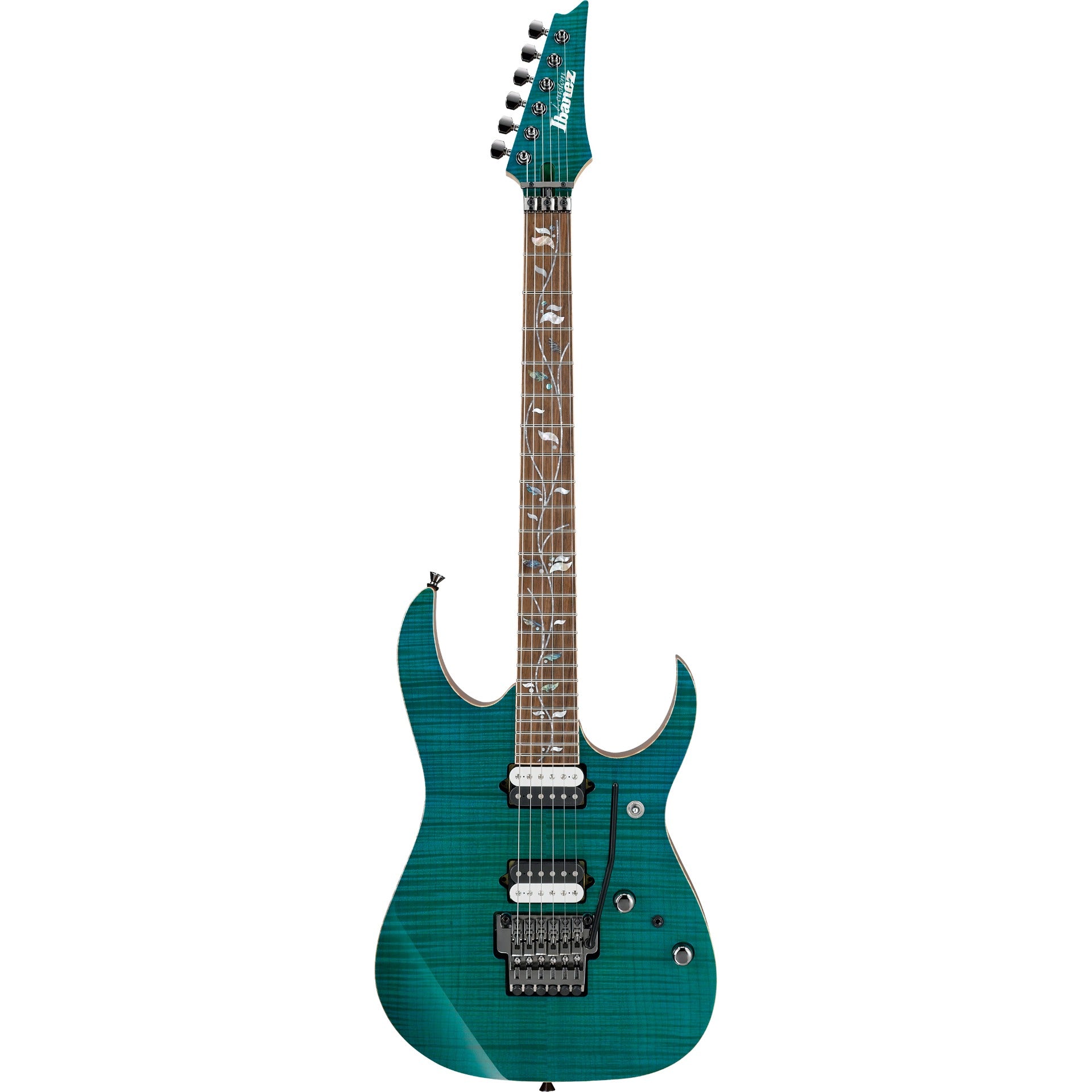 Ibanez RG8520GE RG j.custom Electric Guitar, Green Emerald w/ Case