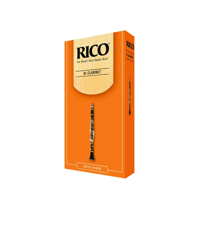 Rico Bb Clarinet Reeds 25ct 2.5 strength