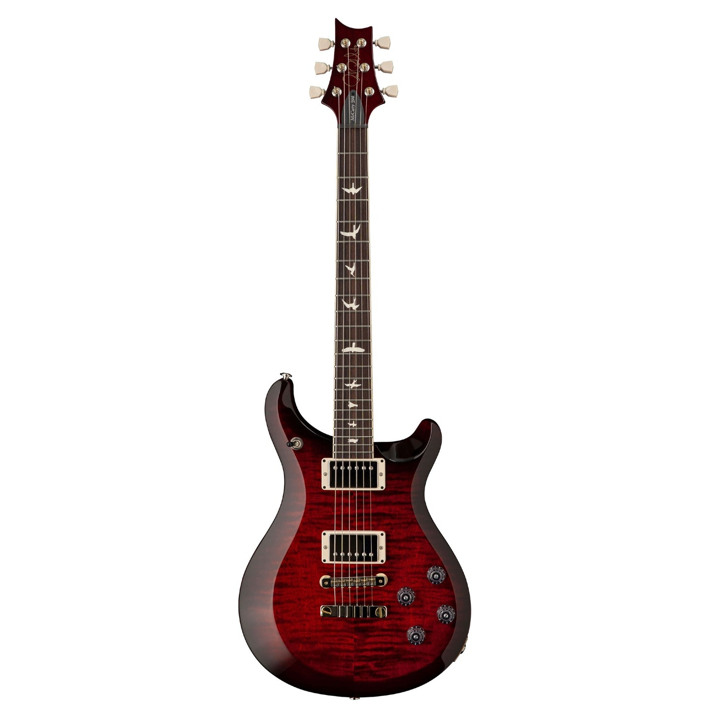 PRS S2 McCarty 594 Electric Guitar 2021, Fire Red Burst