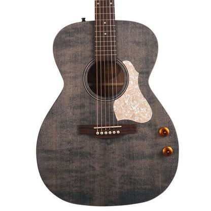 Art & Lutherie Roadhouse Parlor Acoustic Electric Guitar - Denim Blue