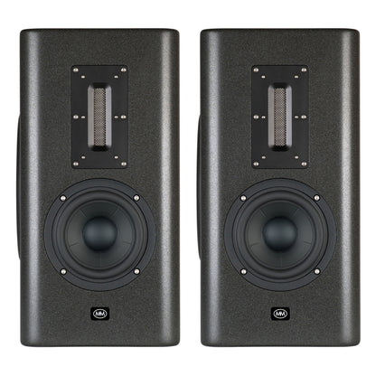 Mesanovic RTM10 3-Way DSP Active Studio Monitor w/True Ribbon Tweeter - Pair