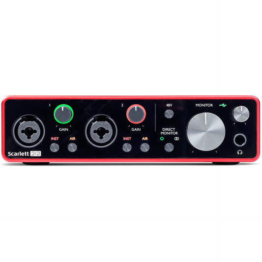 Focusrite Scarlett 2i2 3rd Gen 2-in, 2-out USB Audio Interface