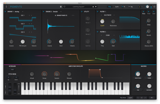 Arturia Pigments 4 Polychrome Software Synthesizer