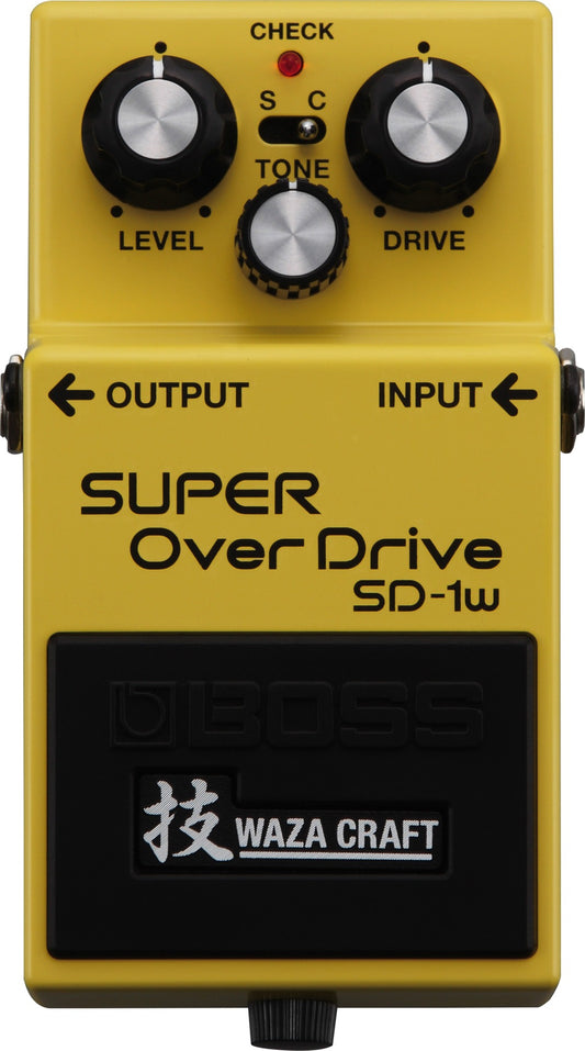 Boss SD-1W Super Overdrive Waza Craft Special Edition Pedal