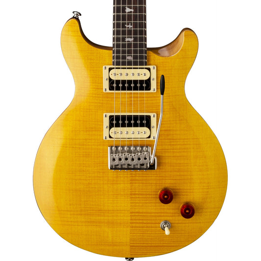 PRS SE Santana Electric Guitar 2021, Santana Yellow