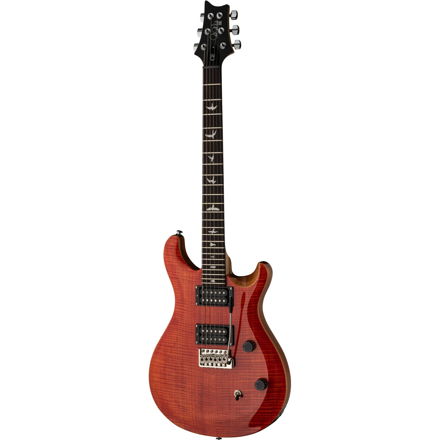 PRS SE CE 24 Bolt On Electric Guitar, Blood Orange