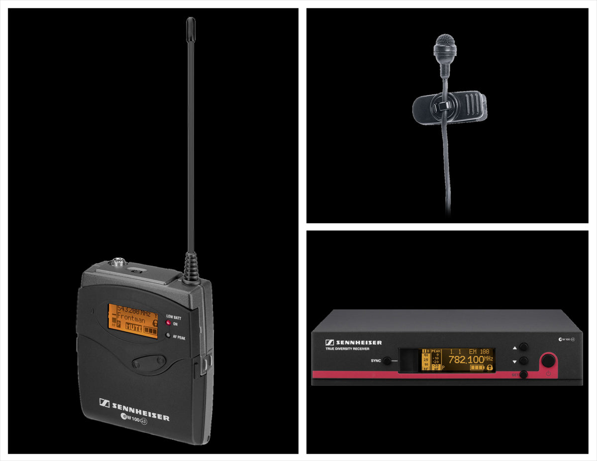 Sennheiser EW122G3A EW122 G3 Freq A Wireless Lavalier System (EW122G3A)