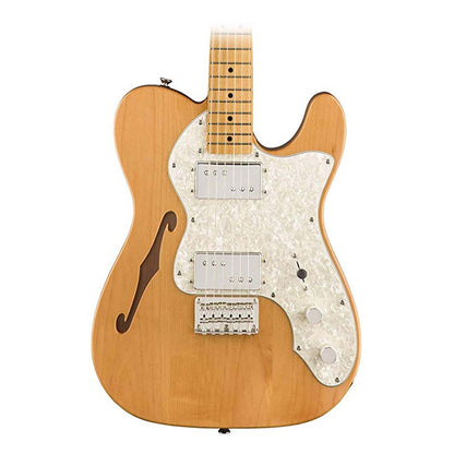 Squier by Fender Classic Vibe 70's Telecaster Thinline Guitar - Maple - Natural