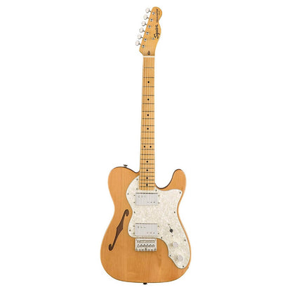 Squier by Fender Classic Vibe 70's Telecaster Thinline Guitar - Maple - Natural