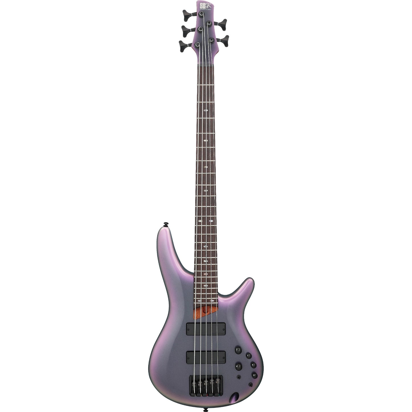 Ibanez SR505EBAB SR Standard 5-String Electric Bass, Black Aurora Burst