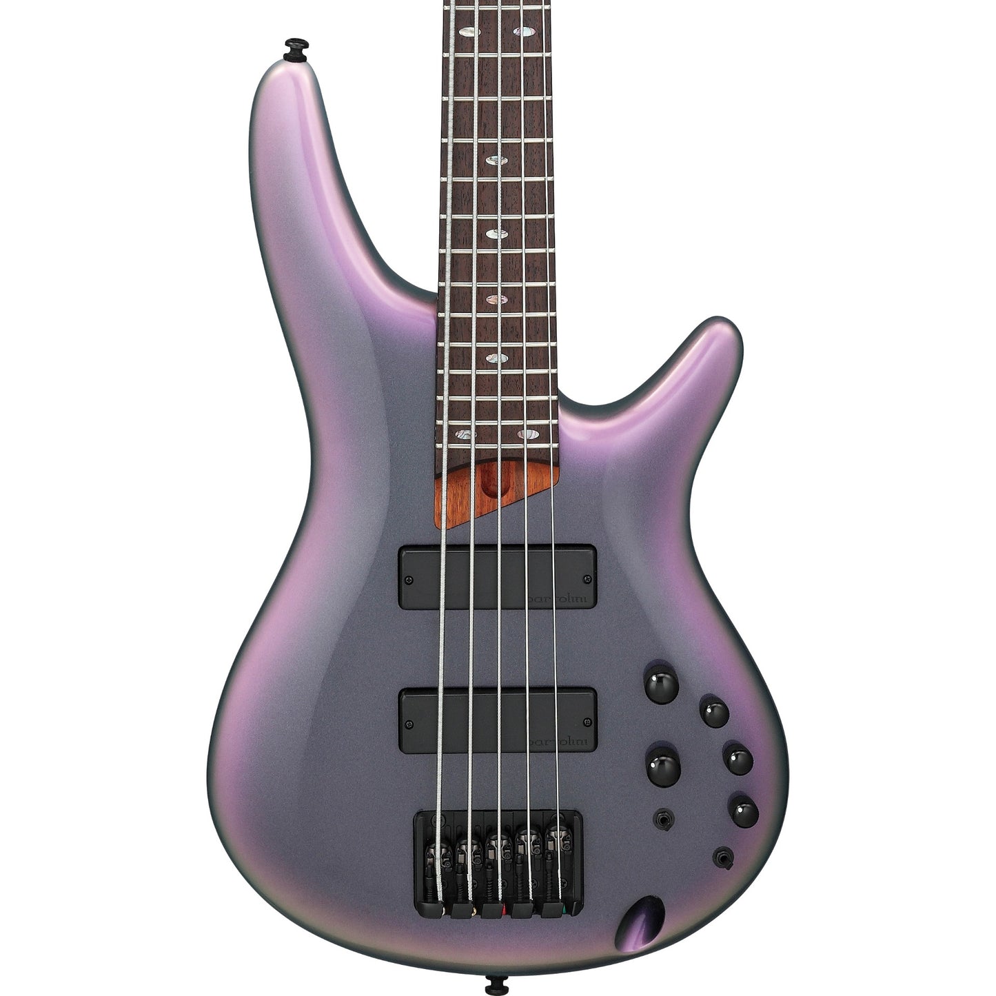 Ibanez SR505EBAB SR Standard 5-String Electric Bass, Black Aurora Burst