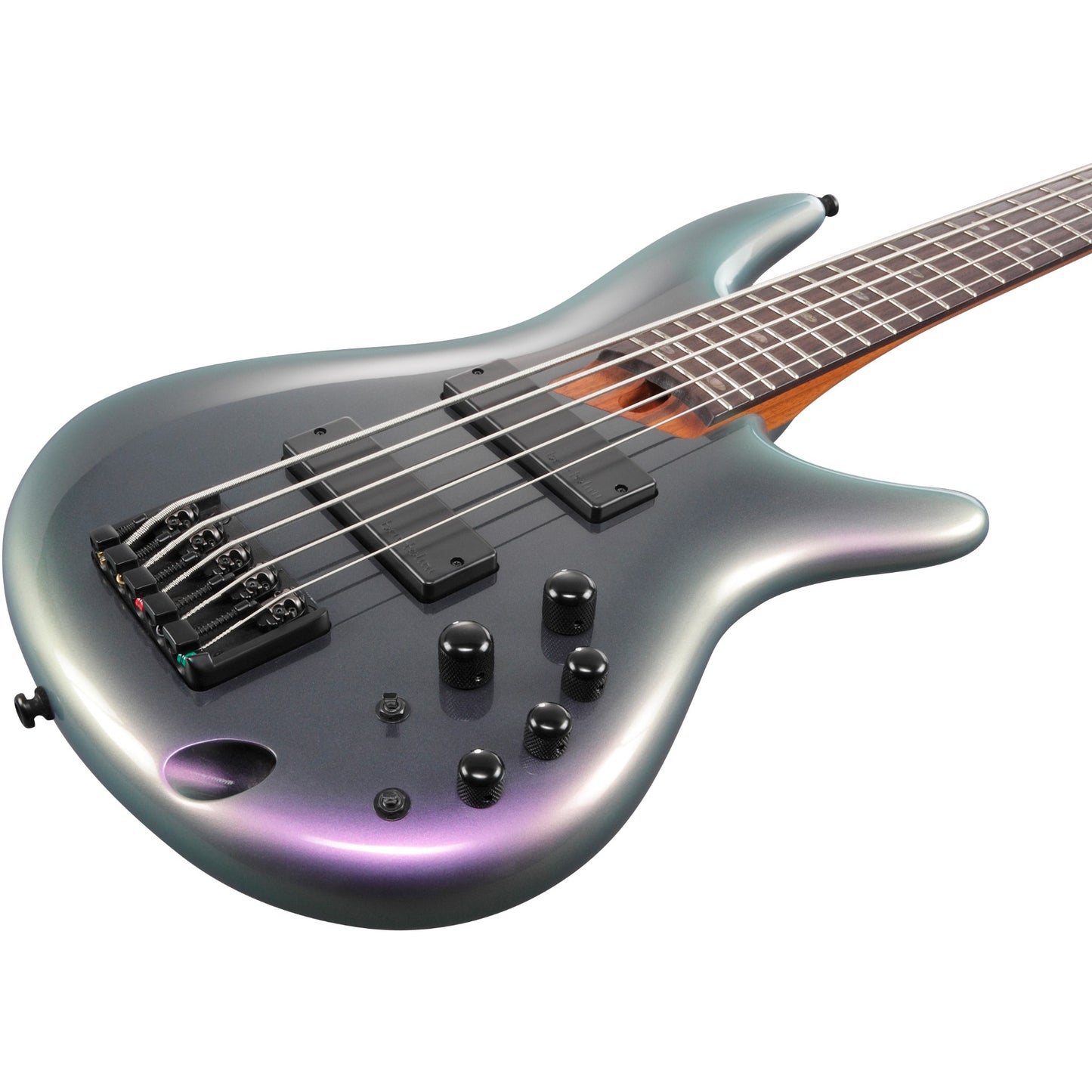 Ibanez SR505EBAB SR Standard 5-String Electric Bass, Black Aurora Burst