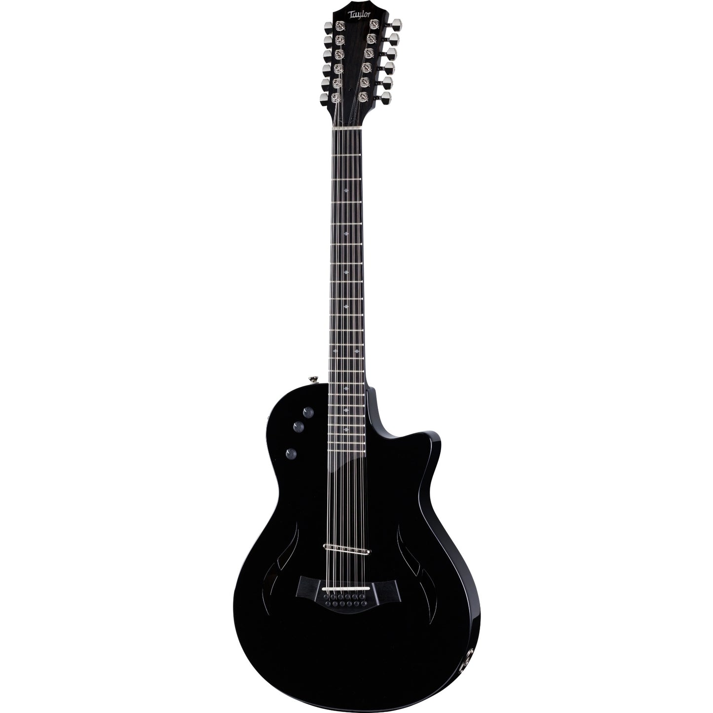 Taylor T5z-12 Classic DLX Special Edition Guitar - Black