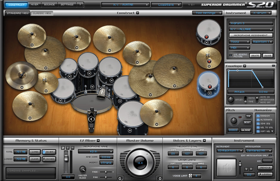 Toontrack TT118 EZ Drummer to Superior Drummer 2.0 Crossgrade